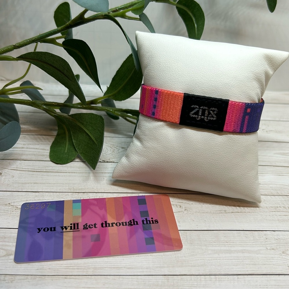 ZOX “you will get through this” Wristband (Medium)